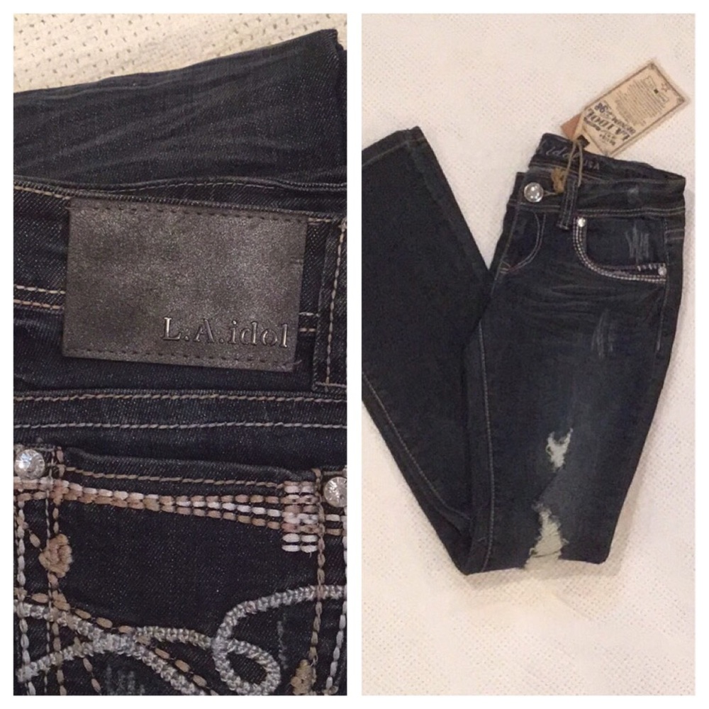 LA idol BOOT CUT JEANS